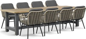 Tuinset 8 personen 300 cm Rope Grijs Coco Antoni/San