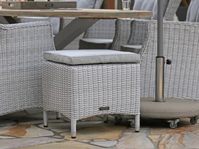 Intenso Milano bijzettafel/voetenbank 53x53x37cm