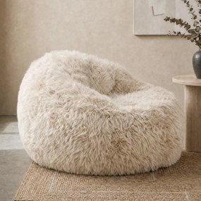 Harig Fauteuil Beige