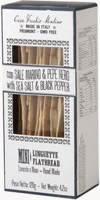 Mini-flatbreads met zout en peper