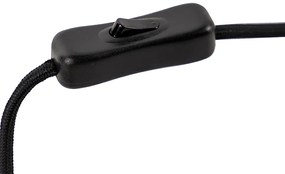 Art deco tafellamp messing met opaal glas 45,5 cm - Pallon