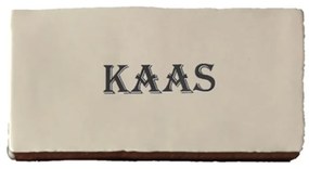 Terre d'Azur Cocina wandtegel met decor kaas 15x7,5cm creme