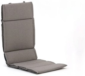 Dunne tuinkussen | Grijs-Antraciet | Katoen/Polyester | Madison | 125x50cm | Kees Smit Tuinmeubelen