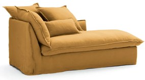 Longchair, gekreukt linnen, Odna