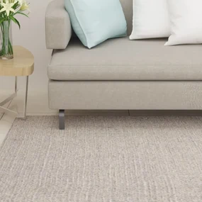 vidaXL Vloerkleed 66x200 cm natuurlijk sisal zandkleurig