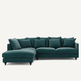 Fluwelen hoekslaapbank, Lazare