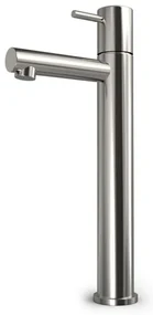 Hotbath Buddy Fonteinkraan - uitloop 11cm - opbouw - hoog model - geborsteld nikkel EH001GN