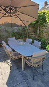 Julia dining tuinstoel - Antraciet