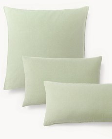 Gewassen linnen kussenhoes Airy