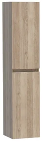 BRAUER Joy badkamerkast - 160x35x35cm - met 2 deuren greeploos links- of rechtsdraaiend Sunlit HK-JY160SL