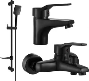 Mexen Caro DF62 badset, zwart - 746603DF62-70