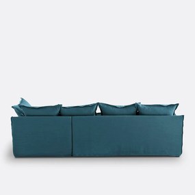 Hoes in linnen voor hoekbank Odna