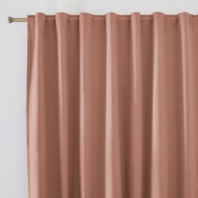 Verduisteringsgordijn in halflinnen met verdekte lussen, Lincot