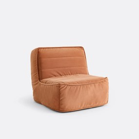 Slaapbank BZ, 1 zits, Premium HR35 15 cm, fluweel, TRANI