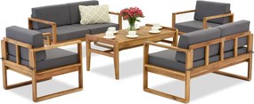 Acaciahouten tuinmeubelen Maskat Coffee 6 Tuinpunt