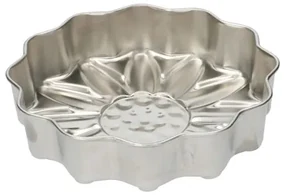 Bakvorm, kamille, gerecycled rvs, PFAS-vrij,Ø 20 cm