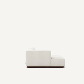 XL hoekbank links in linnen fluweel, JACOPO