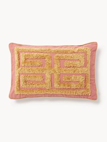 Handgemaakt kussen Cleo met getufte decoratie