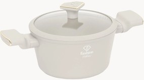 Braadpan Matte Cream-gold met deksel