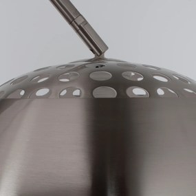 Zilveren Minimalistische Booglamp