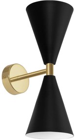 WANDLAMP APP1140-2W zwart goud