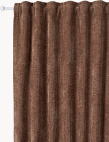 Dim-out gordijnen Lasha, 2-delig, B 135 cm