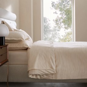 Dekbedovertrek van gewassen katoensatijn, GIACOMO