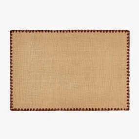 Yalver Jute Placemat Yute - Sklum