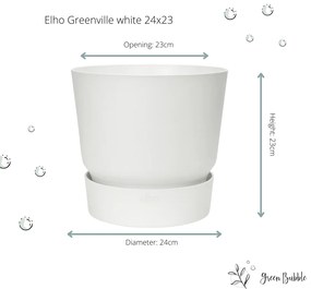 Pot Elho Greenville wit