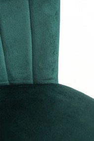 Pak 4 Fluwelen Luk Stoelen