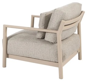 4 Seasons Outdoor Mykonos loungestoel Loungestoel   beige weerbestendig