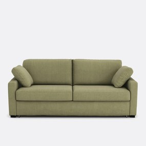 Slaapbank van katoen en linnen, Comfort Bultex®, Timor