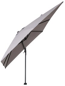 Garden Impressions Hawaii zweefparasol 300x300 cm - frame carbon black - doek zand