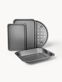 Bakplaten KitchenCraft met antiaanbaklaag, set van 4