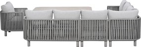 Garden Impressions Andong lounge dining set 6-delig - taupe