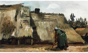 Goossens Schilderij Vincent Van Gogh, 70 x 118 cm