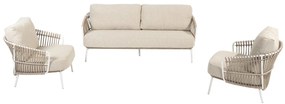 4 Seasons Outdoor Dalias loungeset * SALE *      beige weerbestendig