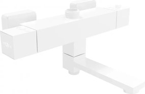Mexen Cube thermostatische bad-douchekraan, wit - 77910-20