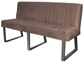 Eetkamerbank - Hengelo - stof Element grijsbruin 05 - 160 cm