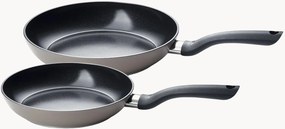 Braadpannen Essential met antiaanbaklaag, 2-delig