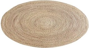 Zeegras Vloerkleed, Handgemaakt, Naturel, â150 cm