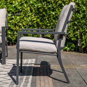 Garden Impressions Senja tuinset 7-delig desert sand - Sintra tuintafel 240x100 cm - napoli sand
