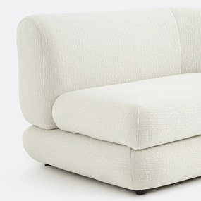 Modulaire 2-zitsbank in reliëfstof, HOOVER