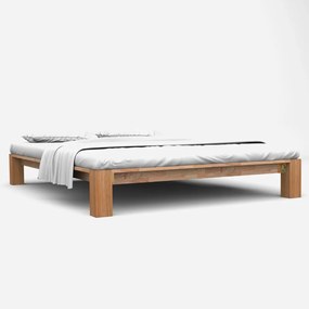 Medina Bedframe massief eikenhout 180x200 cm