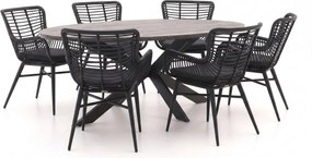 Diningset Intenso | 6 personen | Tuinset polywood | 7-delig | Kees Smit Tuinmeubelen