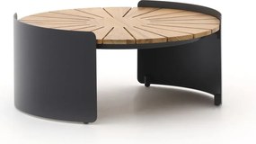 Loungetafel Bellagio | Rond | Tuintafel Teakhout | Ø70cm | Kees Smit Tuinmeubelen