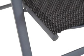 Lifestyle Garden Furniture Rosello Standenstoel Aluminium/teak Grijs