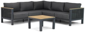 Hoek loungeset 5 personen Rope Grijs  Santika Furniture Santika Shadow