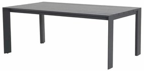 Garden Impressions Malakka lounge dining tafel 170x97 cm - donker grijs