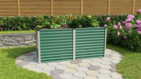 Vitavia Verhoogd zaaibed Linus 858 - zeegras/alu - 86cm